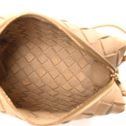 Bottega Veneta Nappa Intrecciato Mini Loop Camera Bag Almond 5 of 9