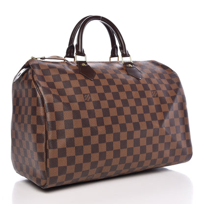 Louis Vuitton Damier Ebene Speedy 35 3 of 7