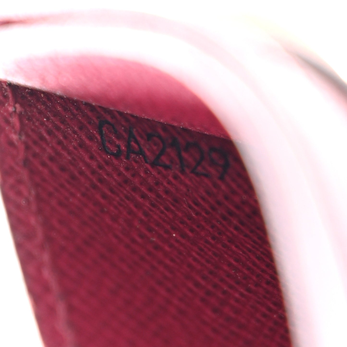 Monogram Card Holder Fuchsia