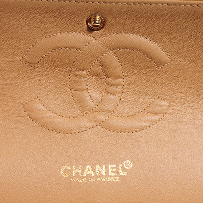 Chanel Lambskin Medium Double Flap Beige 6 of 8