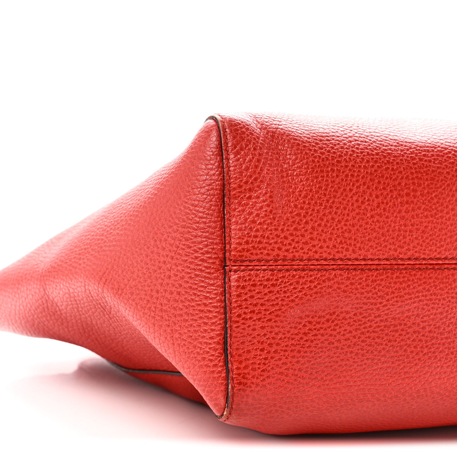 Gucci Dollar Calfskin Small Swing Tote Red 8 of 10