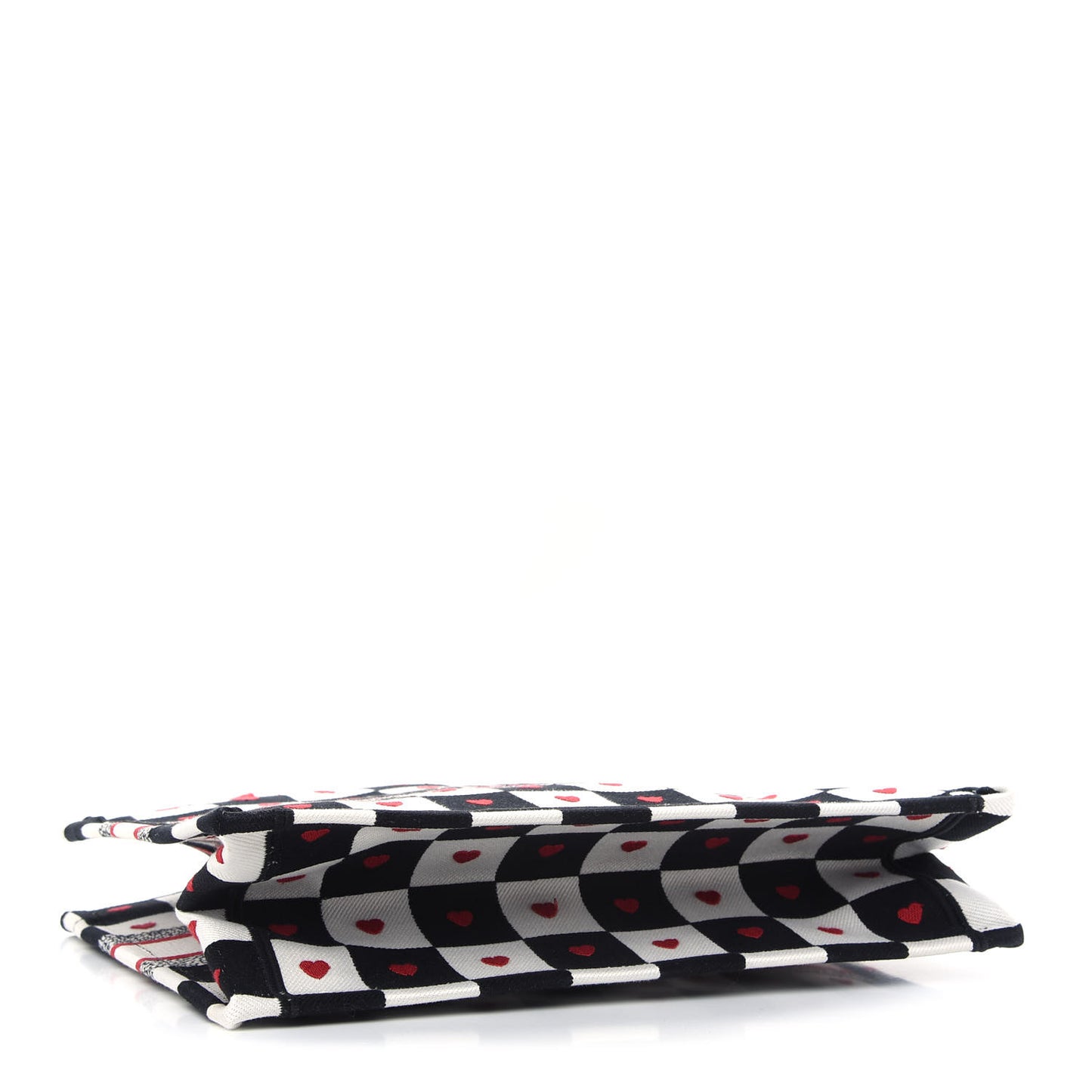 Canvas Embroidered Medium Book Tote Multicolor
