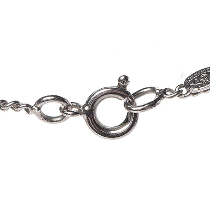 Chanel Crystal Timeless CC Necklace Silver 6 of 6