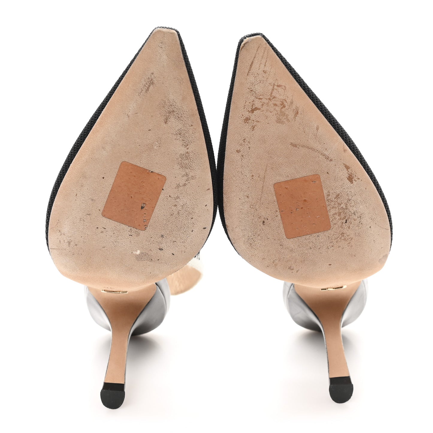 Technical Canvas Ribbon J Adior Slingback 100mm Pumps 36 Black