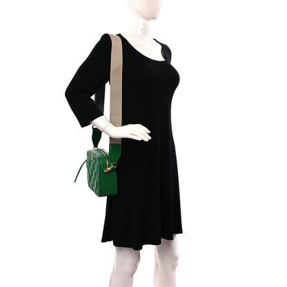 Gucci Calfskin GG Matelasse Shoulder Bag Spring Green Natural 2 of 11