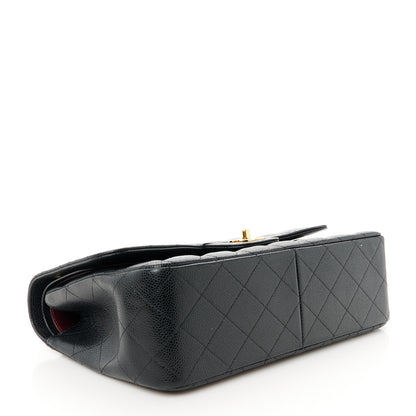 Chanel Caviar Quilted Jumbo Double Flap Black 4 of 12