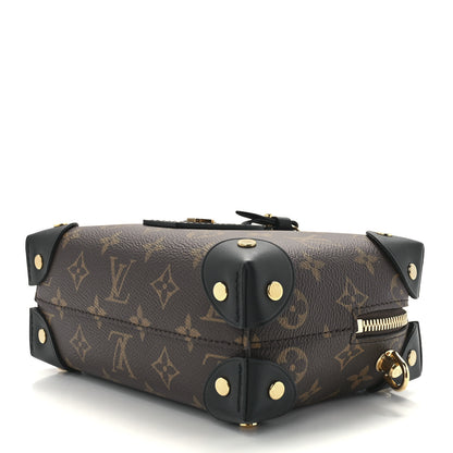 Louis Vuitton Monogram Petite Malle Souple Black 9 of 11