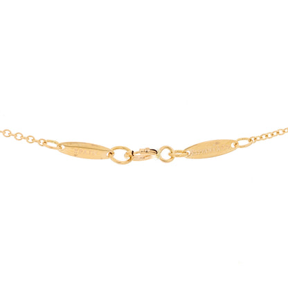 Tiffany 18K Rose Gold Diamond .14ct Elsa Peretti Diamonds by the Yard Pendant Necklace 5 of 5