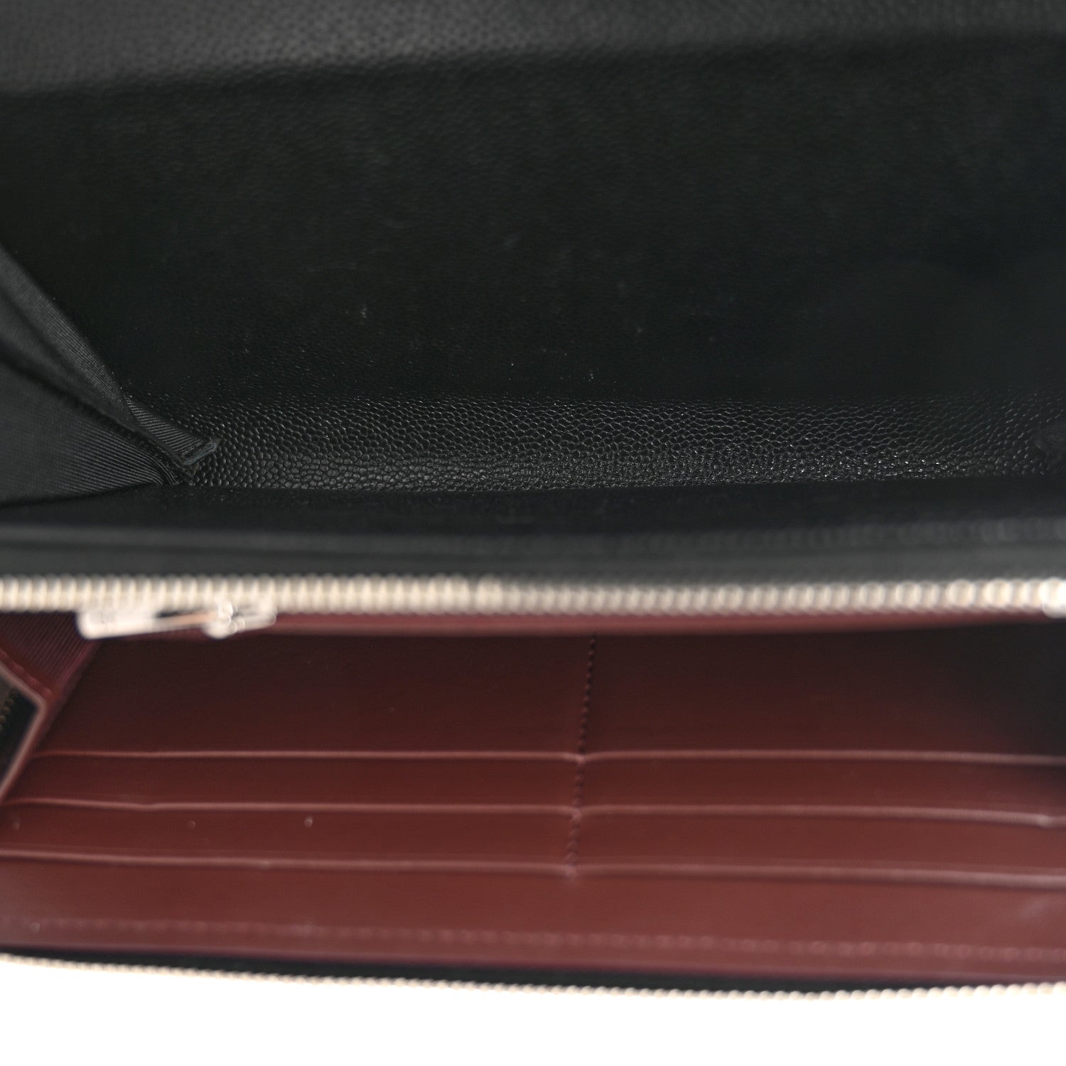 Chanel Caviar Quilted Phone Holder Wallet on Removable Chain Black 5 of 15