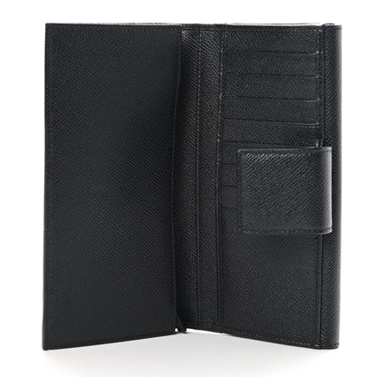 Bulgari Grain Calfskin Wallet Black 6 of 12