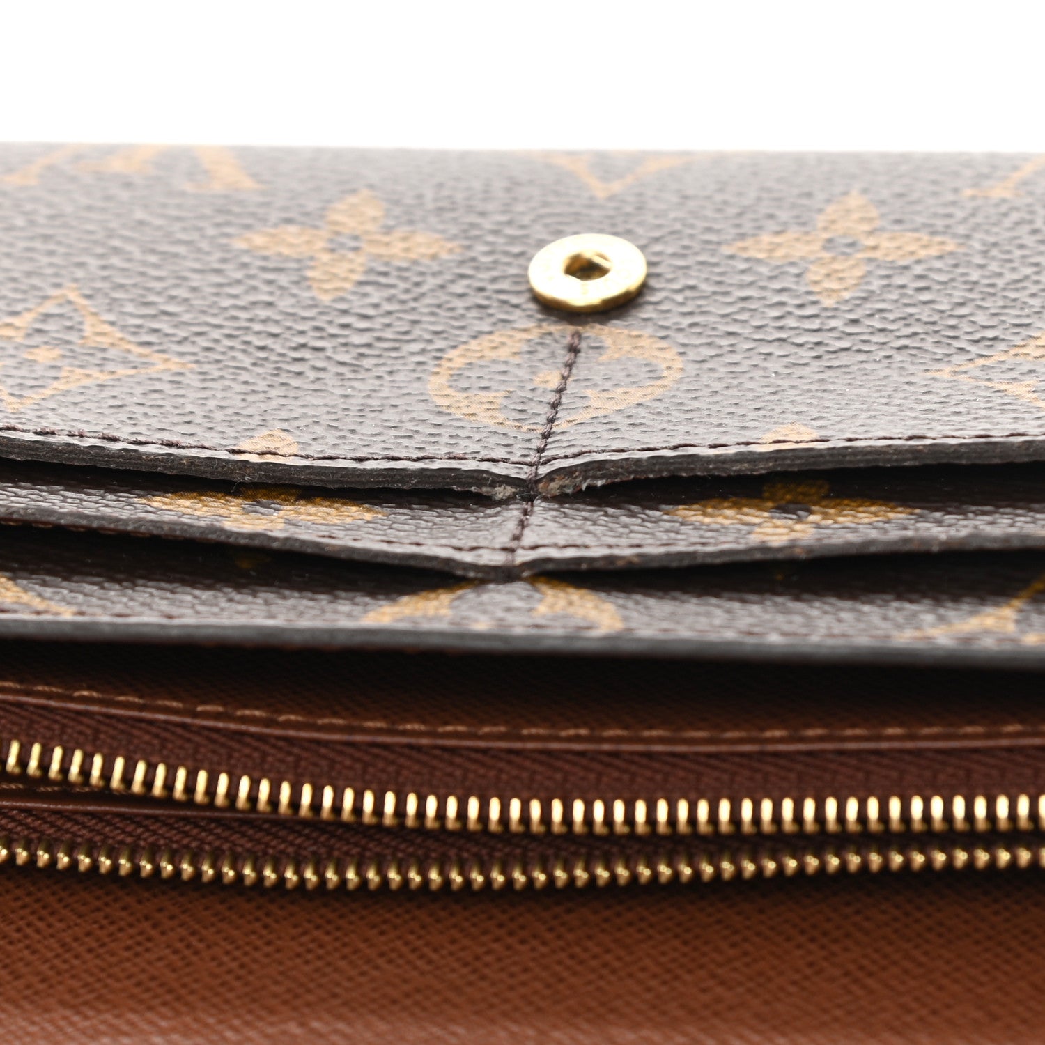 Louis Vuitton Monogram Sarah Wallet NM 7 of 13