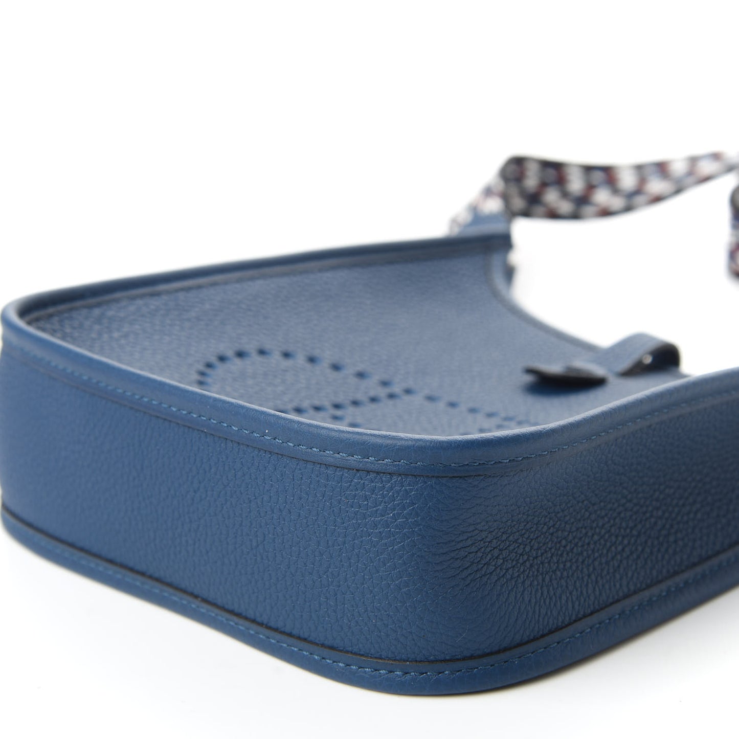 Taurillon Maurice Zigzag Evelyne TPM Deep Bleu Bleu Zellige Indigo Black