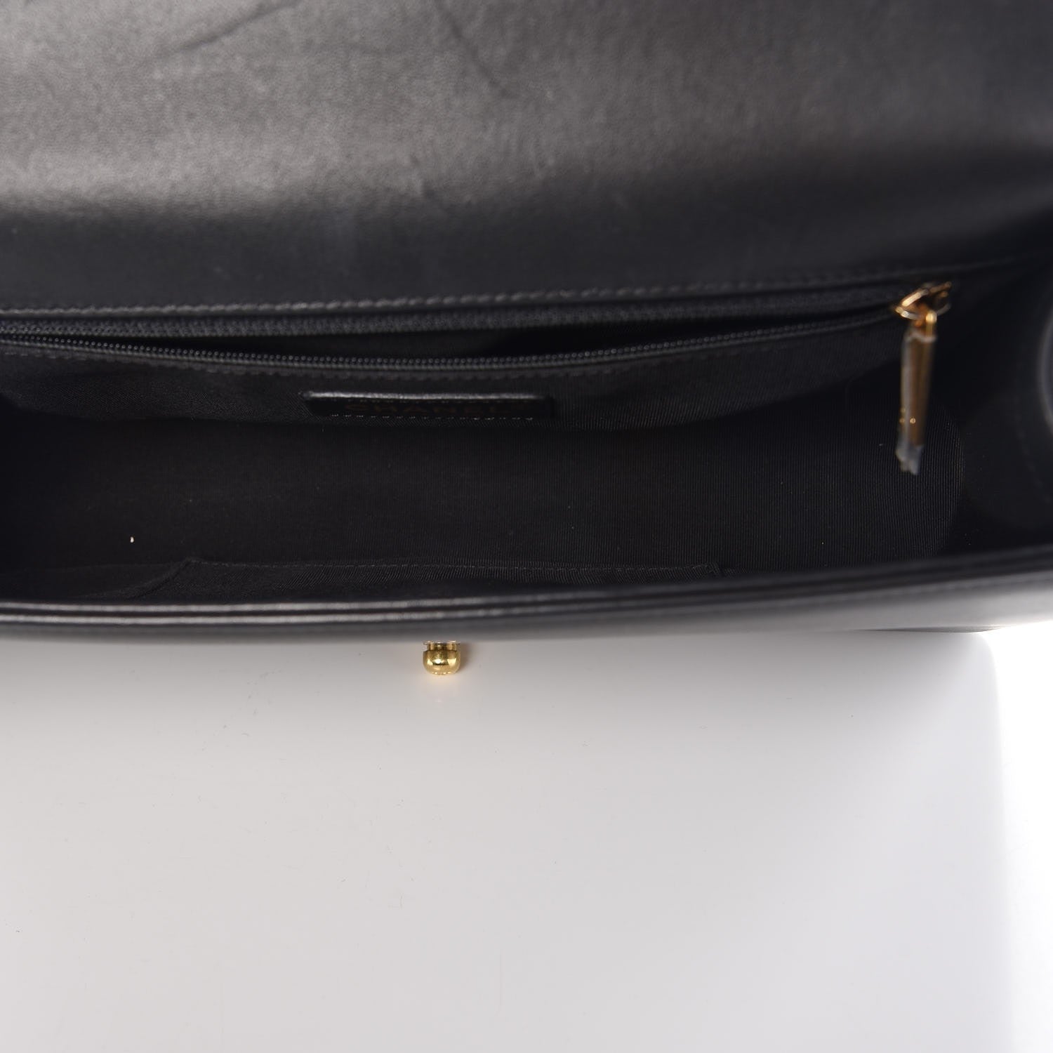 Chanel Lambskin Quilted New Medium Boy Flap Black 5 of 8