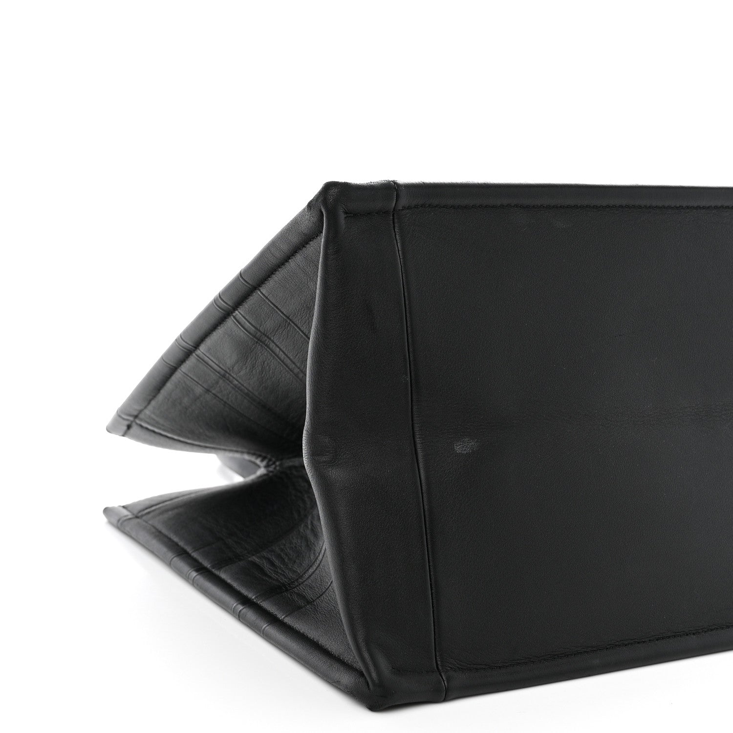 Christian Dior Calfskin Embossed Medium Book Tote Black 9 of 10
