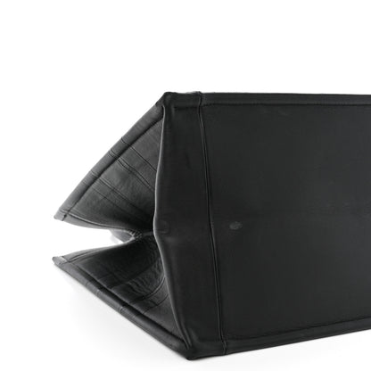 Christian Dior Calfskin Embossed Medium Book Tote Black 9 of 10