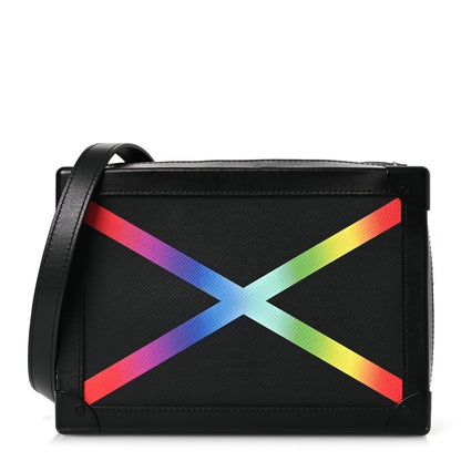 Louis Vuitton Taiga Rainbow Soft Trunk Black 1 of 17