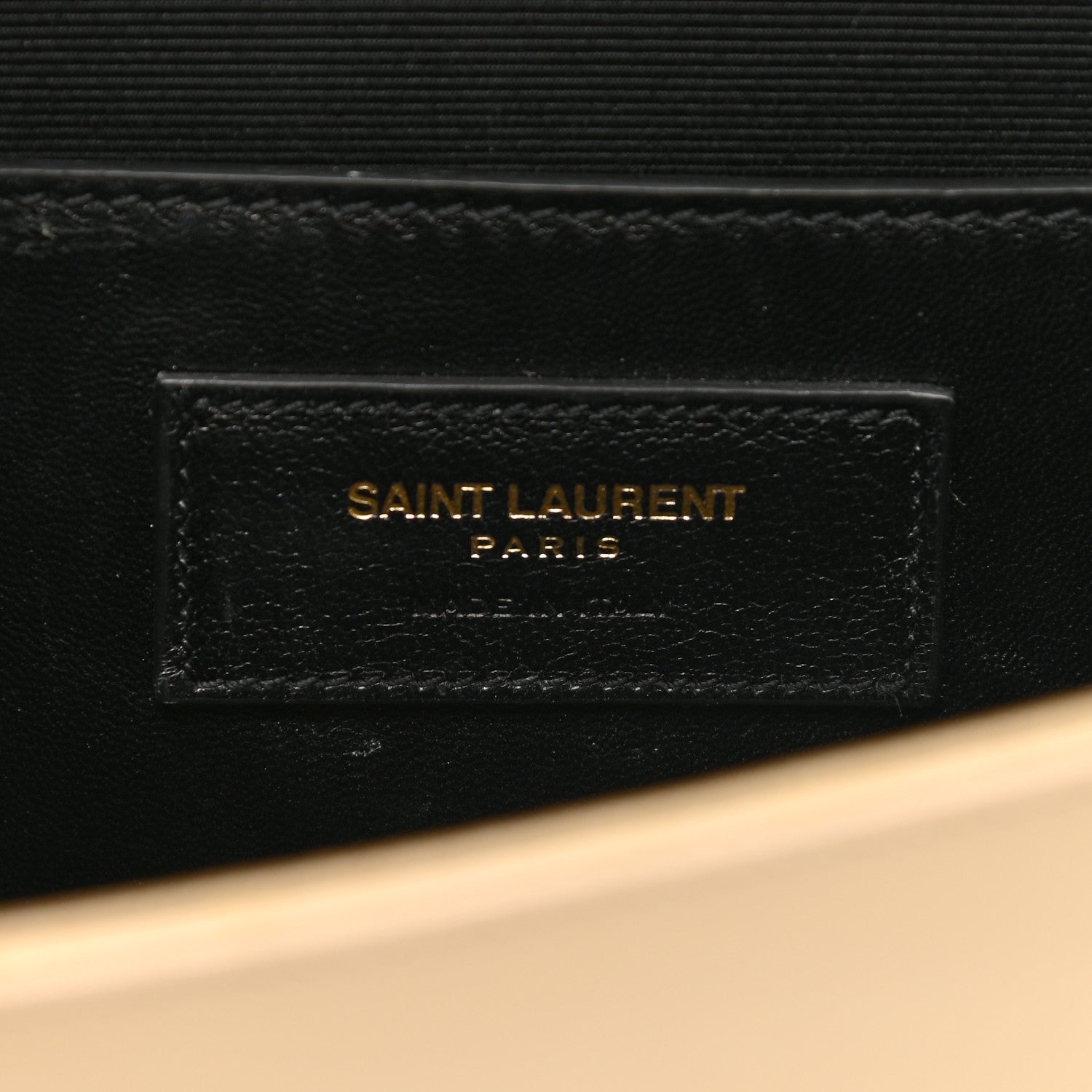 Saint Laurent Grain De Poudre Classic Monogram Cassandre Clutch Nude Powder 5 of 9