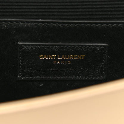 Saint Laurent Grain De Poudre Classic Monogram Cassandre Clutch Nude Powder 5 of 9