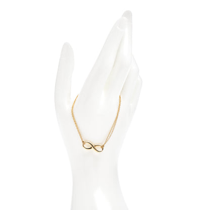 Tiffany 18K Yellow Gold Infinity Bracelet 2 of 4