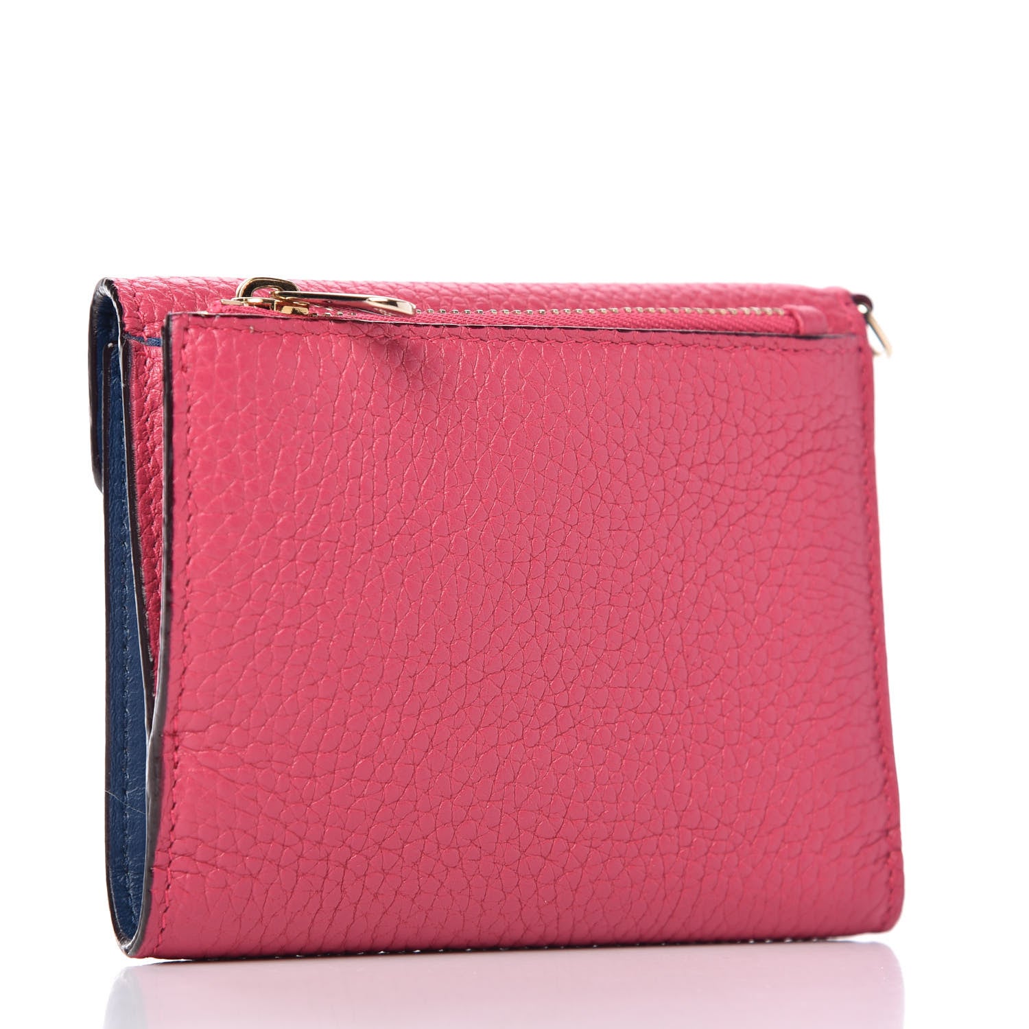 Christian Dior Bullcalf Diorissimo Medium Envelope Wallet Pink 3 of 7