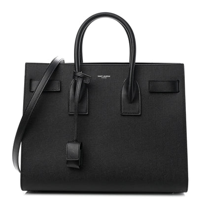 Saint Laurent Grain De Poudre Small Sac De Jour Black 1 of 9