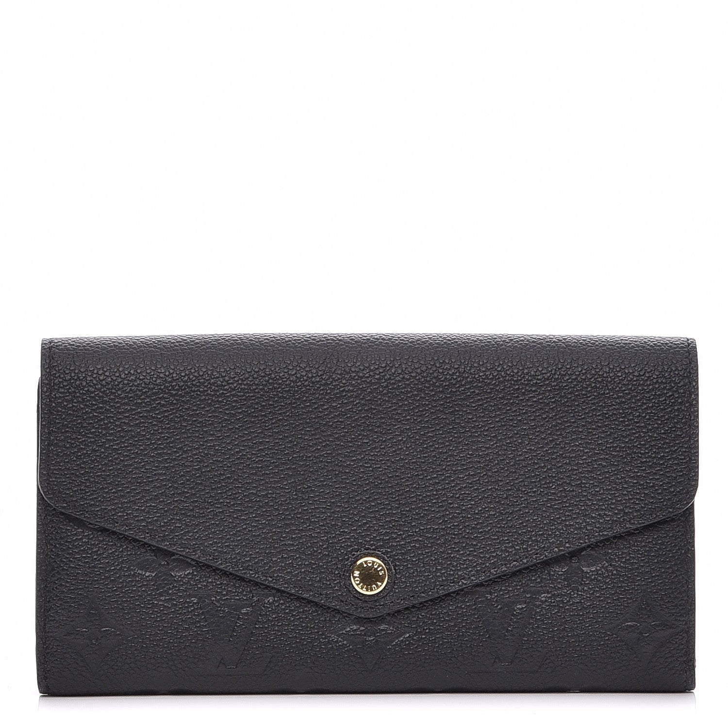 Louis Vuitton Empreinte Sarah Wallet NM Black 1 of 7