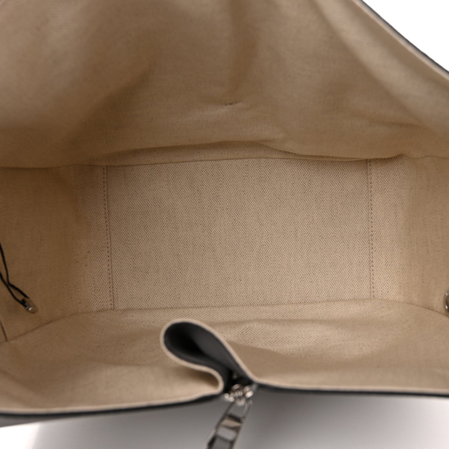 Loewe Grained Calfskin Small Hammock Shoulder Bag Pearl Grey 5 of 10