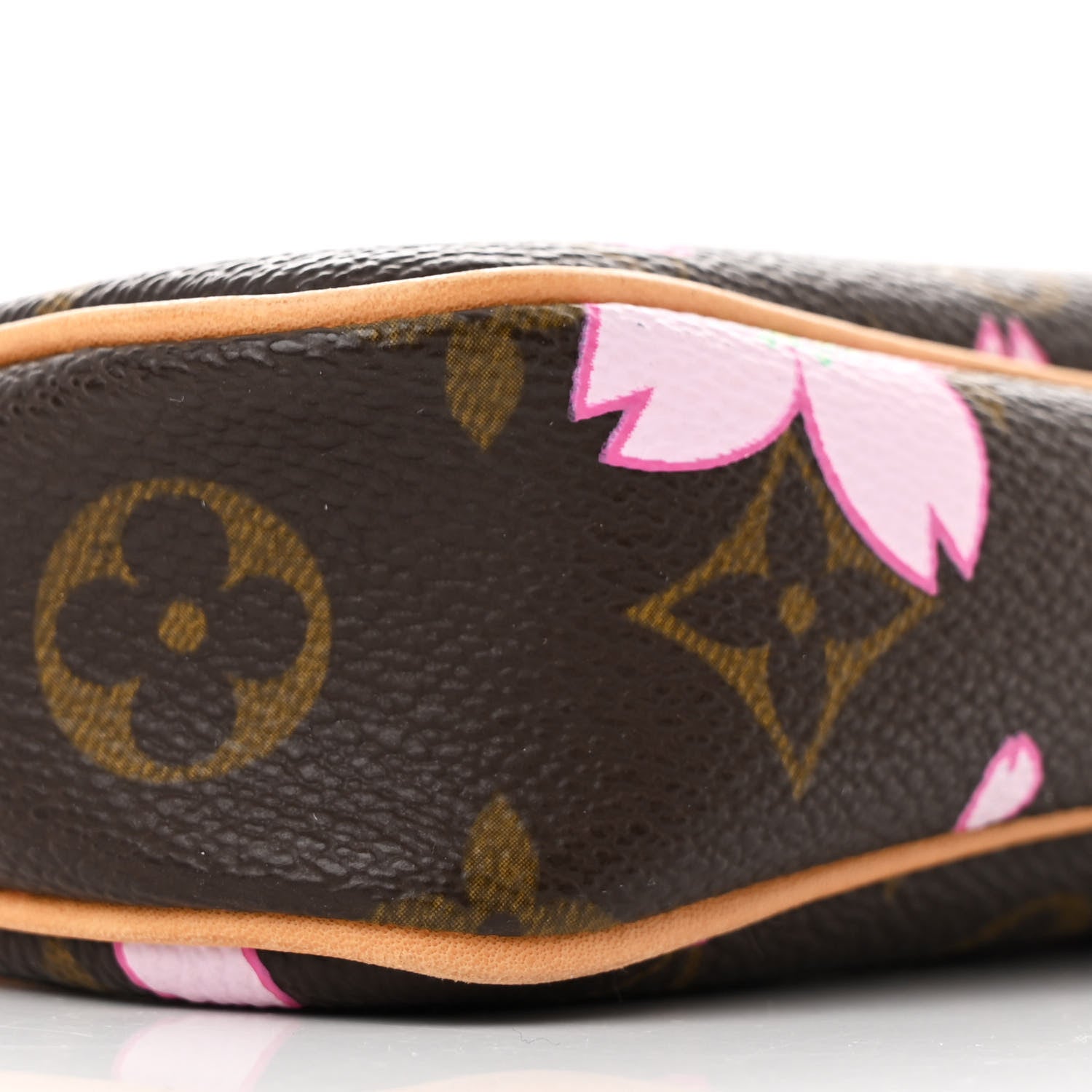 Louis Vuitton Monogram Cherry Blossom Pochette Accessories Brown 8 of 10