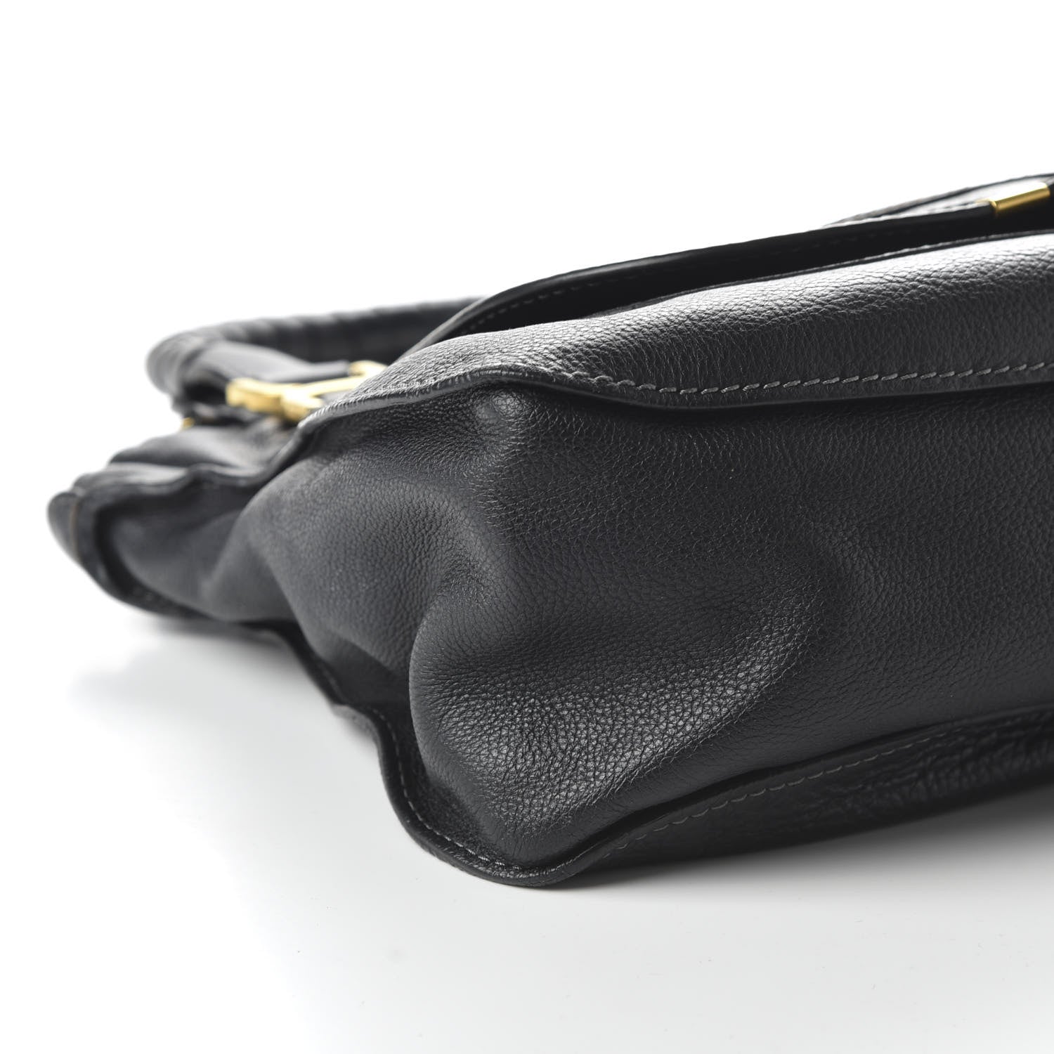 Chloe Calfskin Medium Marcie Satchel Black 11 of 17