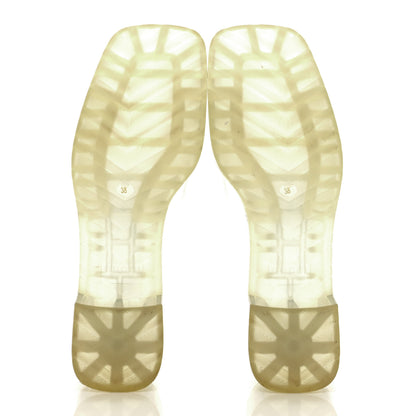 Gucci Rubber Gucci Logo Womens Platform 20/60mm Slide Sandals 38 Transparent 5 of 8