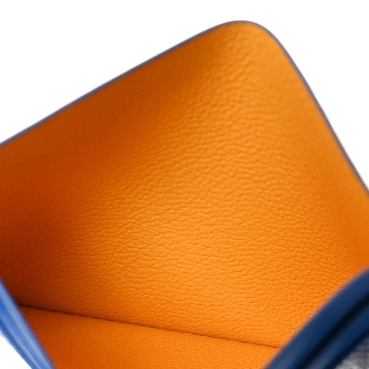 Goyardine Saint Sulpice Card Holder Sky Blue