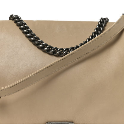 Chanel Calfskin Large Boy Reverso Flap  Beige 8 of 10