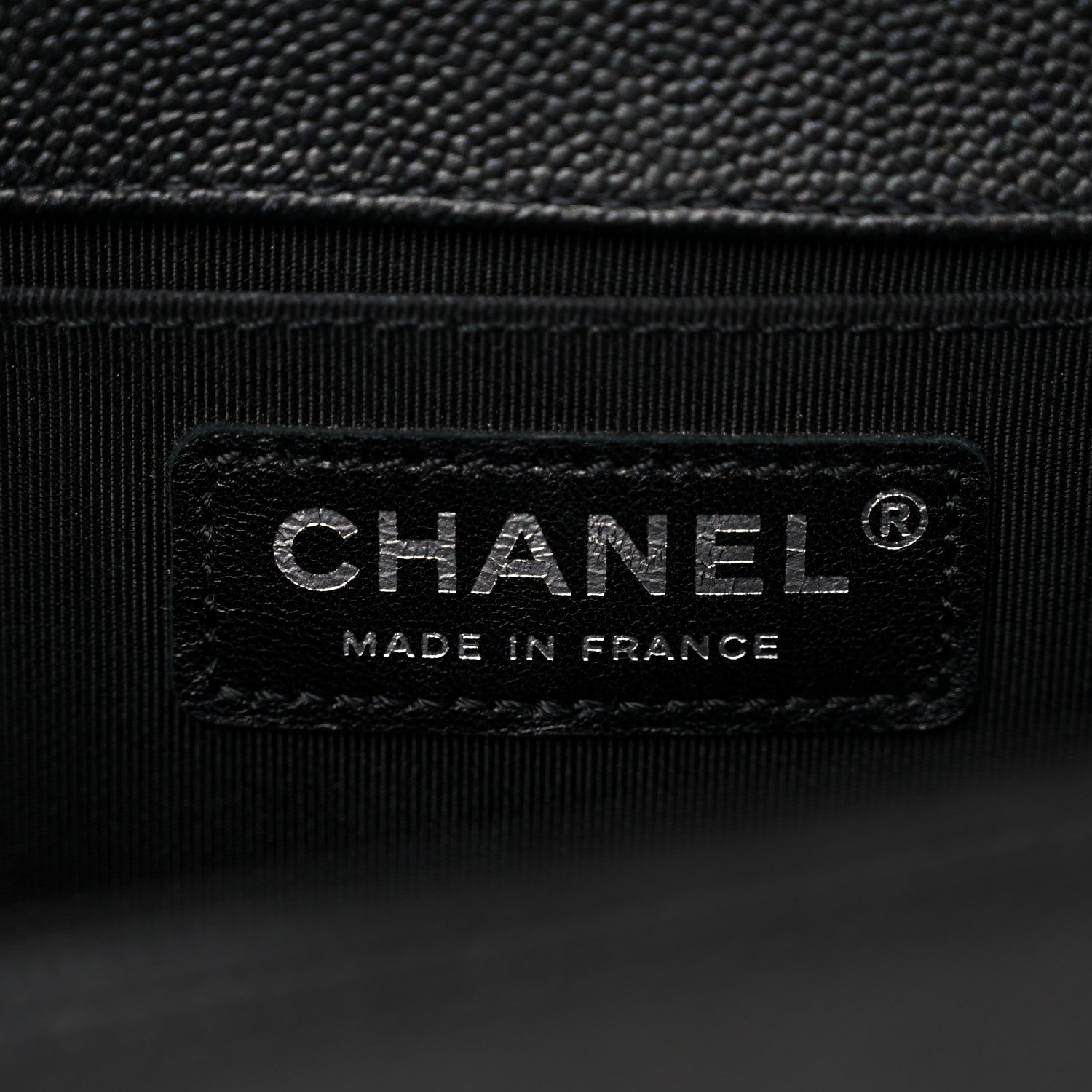 Chanel Caviar Quilted Medium Boy Flap So Black 6 of 10