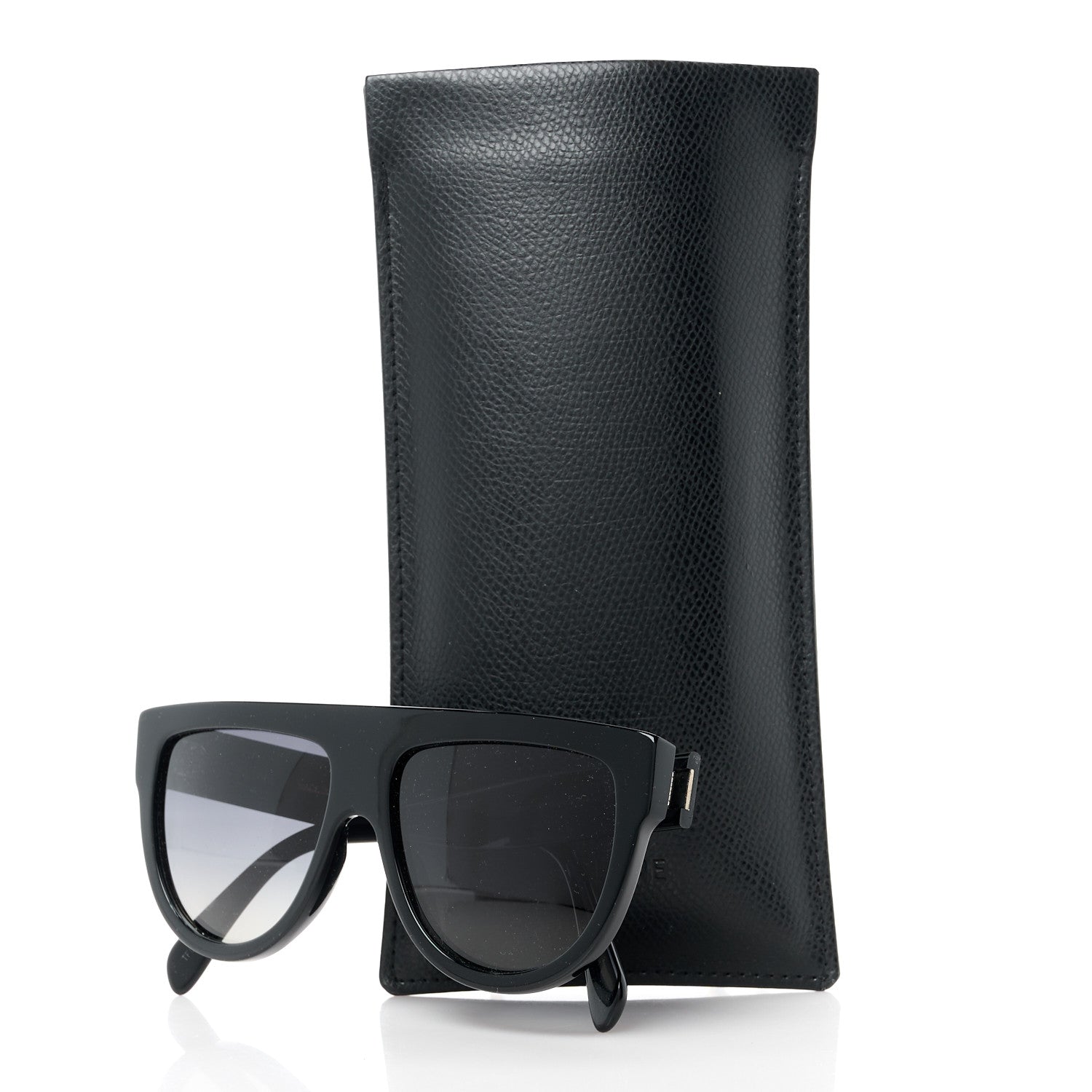 Celine Polarized Sunglasses CL4004IN Black 9 of 9