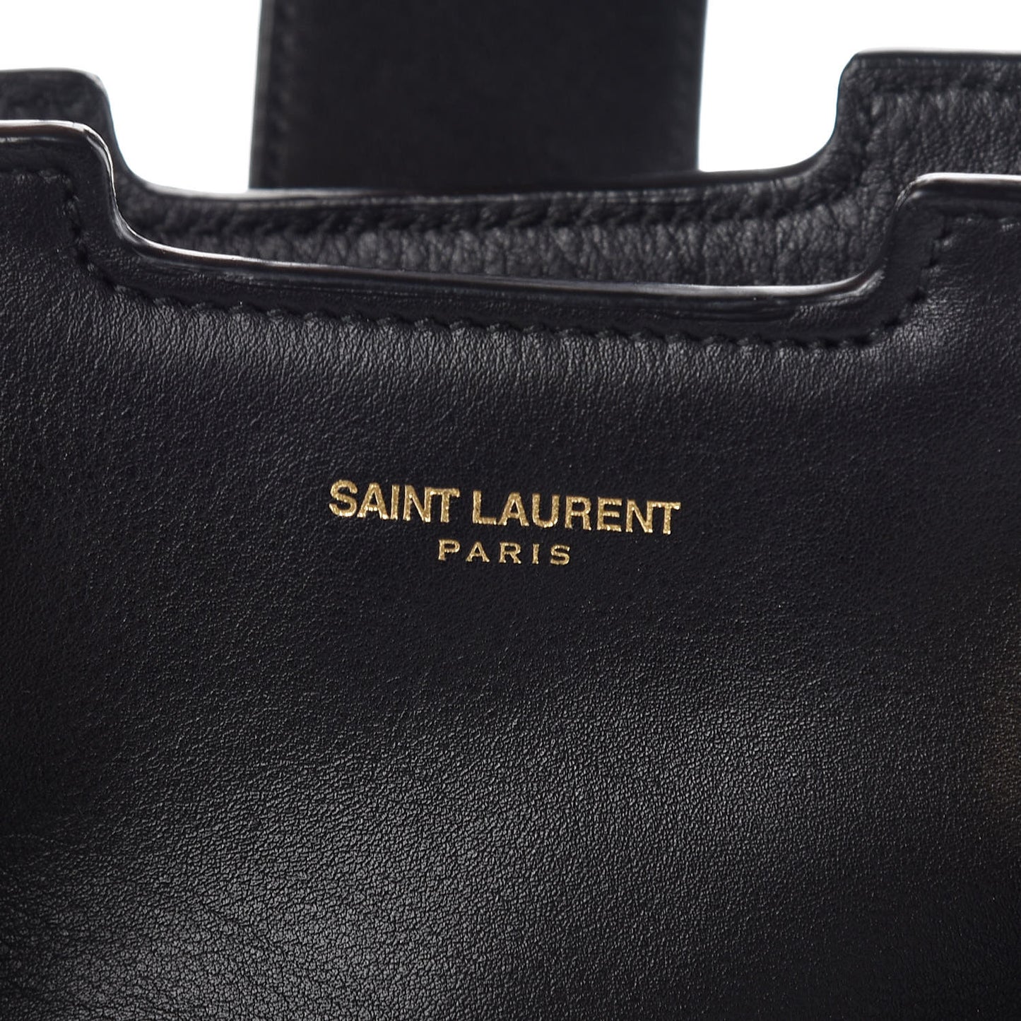 Calfskin Small Classic Y Cabas Black