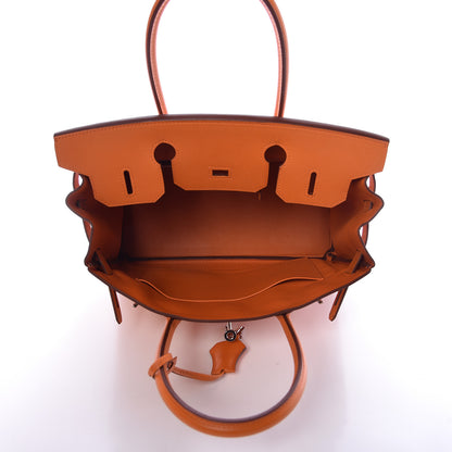 Hermes Epsom Birkin 30 Orange 16 of 35