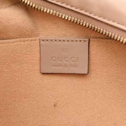 Gucci Calfskin Matelasse Small GG Marmont Chain Shoulder Bag Porcelain Rose 6 of 14