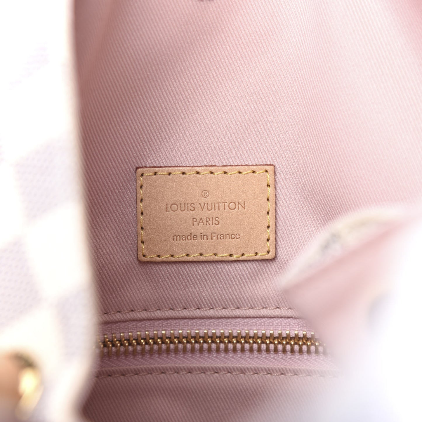 Damier Azur Graceful PM Rose Ballerine