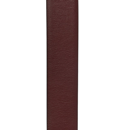 Chanel Calfskin CC Reversible Belt 80 32 Black Burgundy 7 of 8