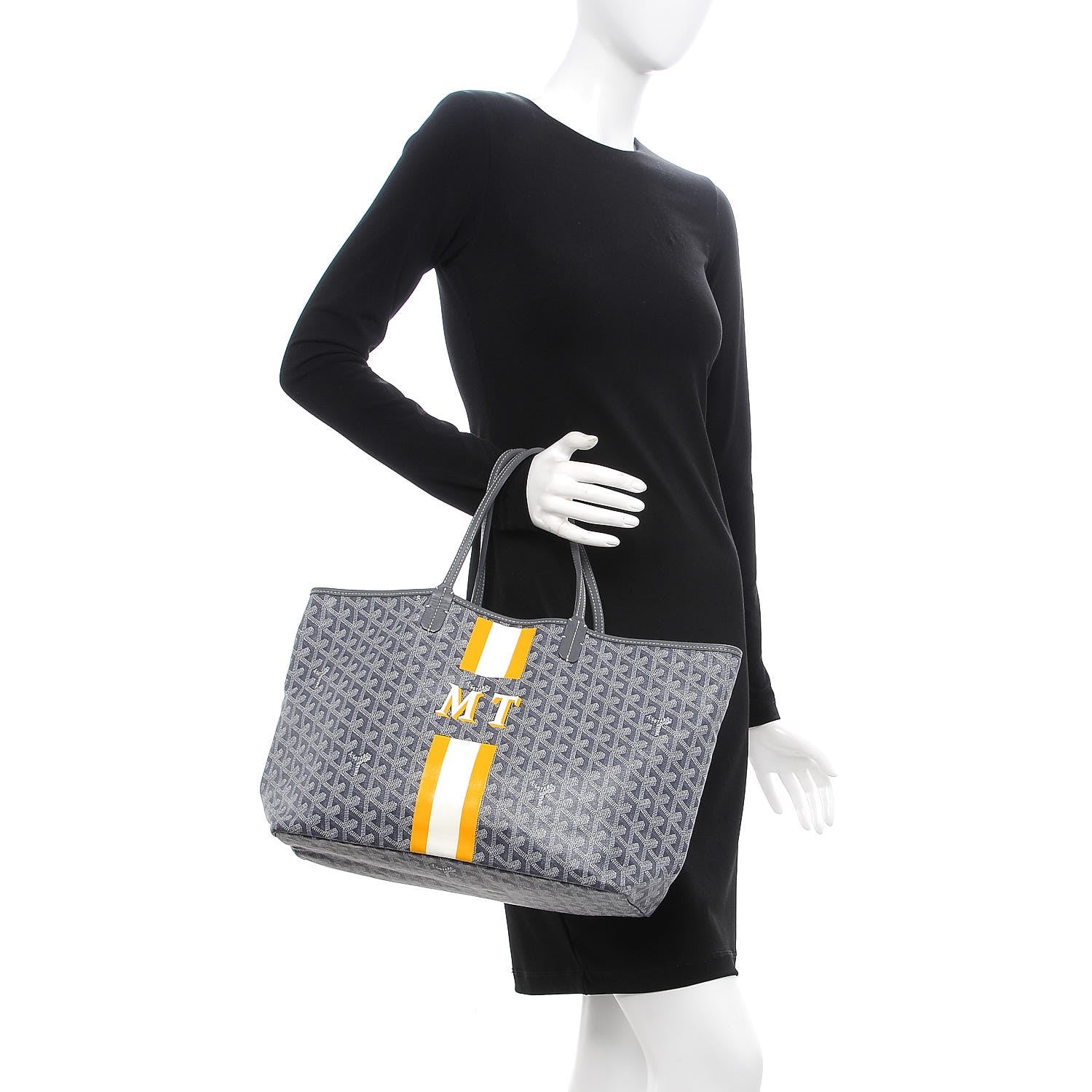 Goyard Goyardine Saint Louis PM Grey 2 of 7