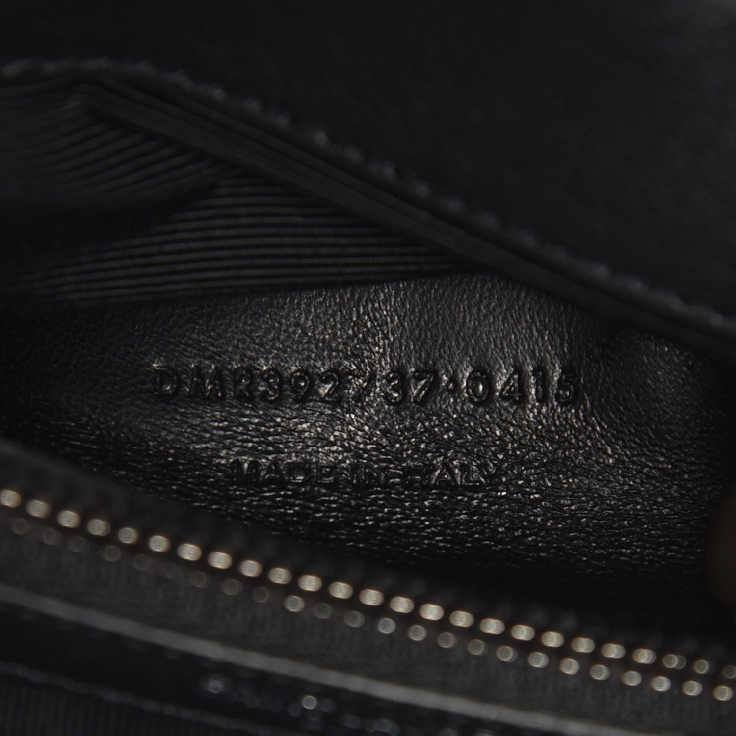 Saint Laurent Sheepskin Matelasse Chevron Monogram Medium College Bag Black 7 of 7