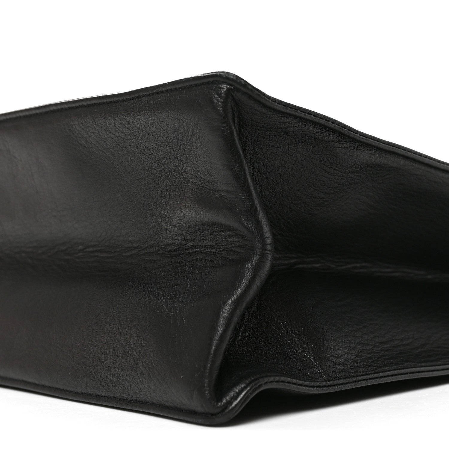Chanel Lambskin CC Tote Black 10 of 10