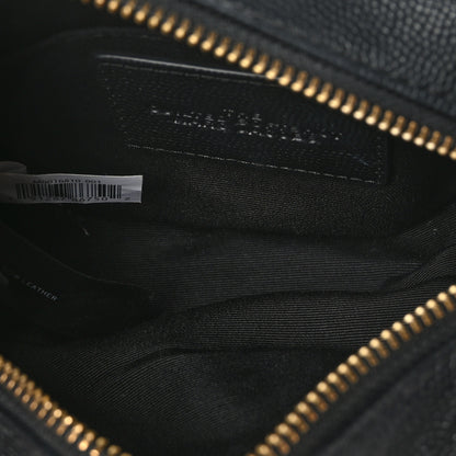 Marc Jacobs Calfskin Quilted Pearl The Softshot 17 Crossbody Black 5 of 8