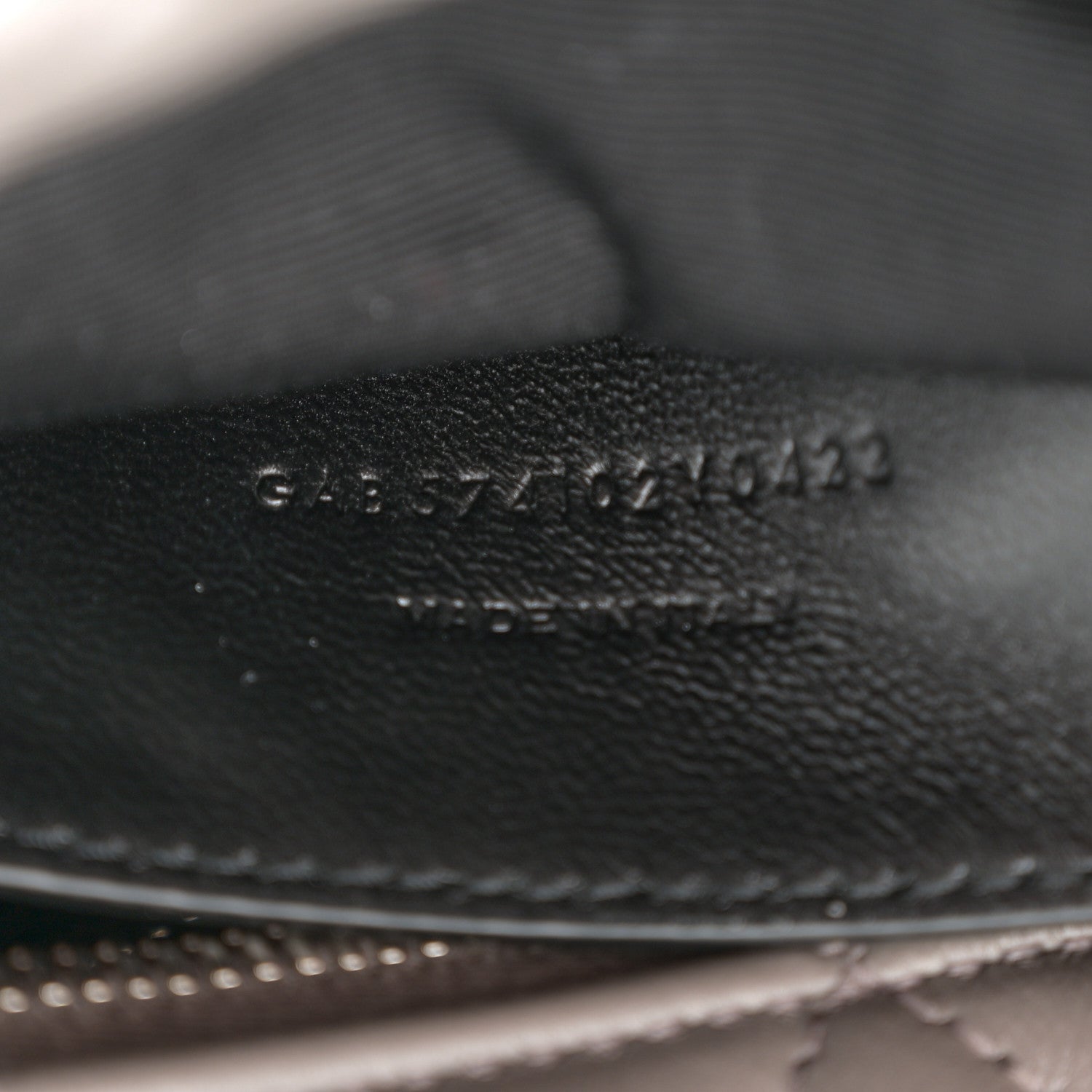 Saint Laurent Calfskin Y Quilted Monogram Small Loulou Bowling Bag Earth 7 of 10