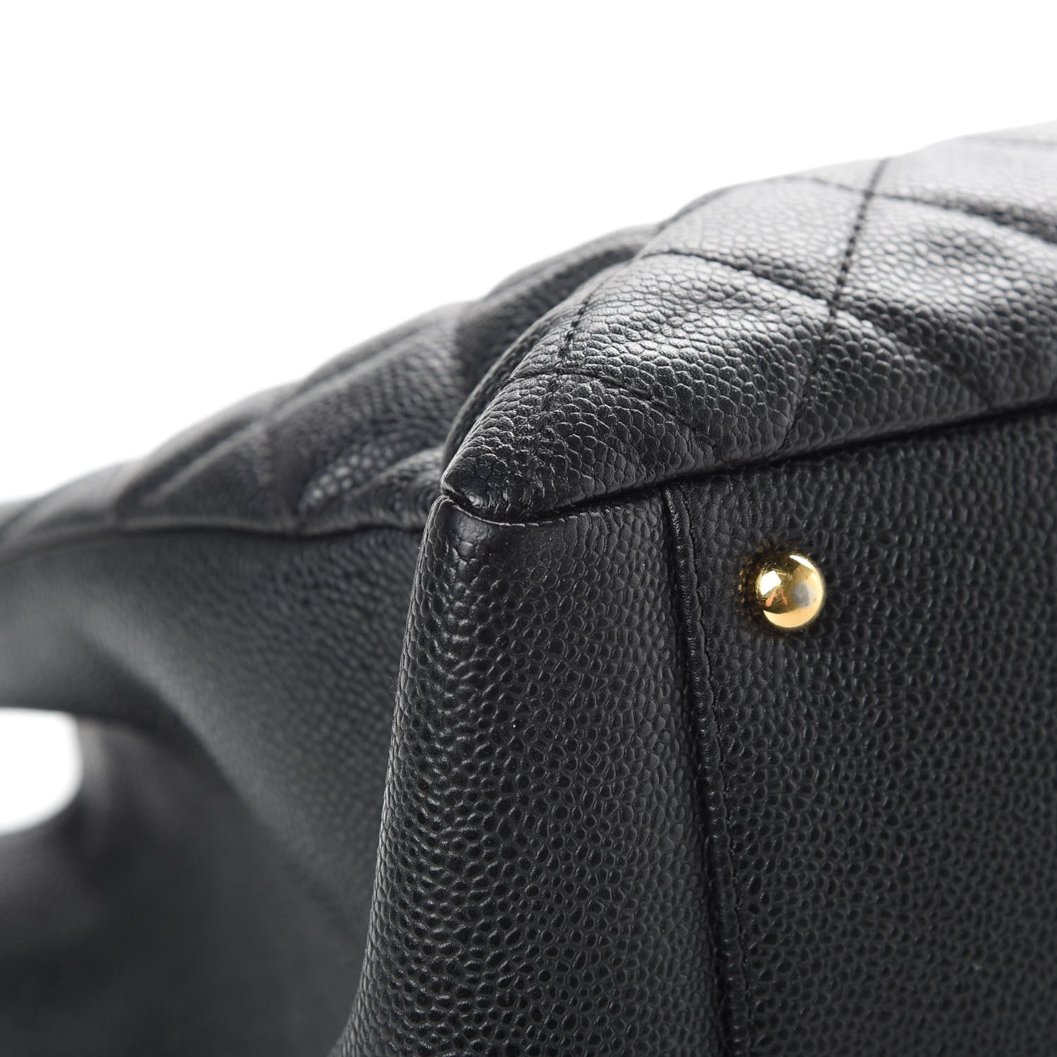 Chanel Caviar Quilted XL Grand Shopping Tote GST Black 9 of 14