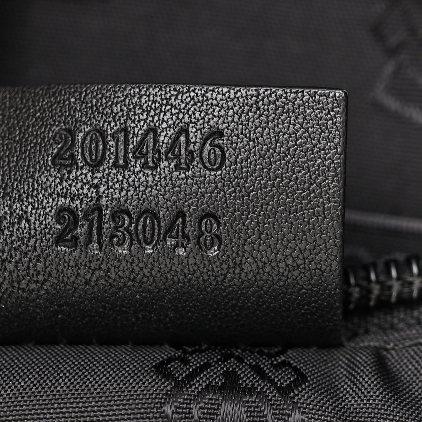 Guccissima Medium Flat Messenger Bag Black