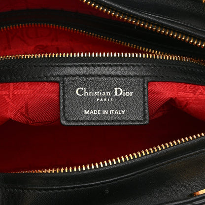 Christian Dior Lambskin Cannage Large Lady Dior Black 6 of 10