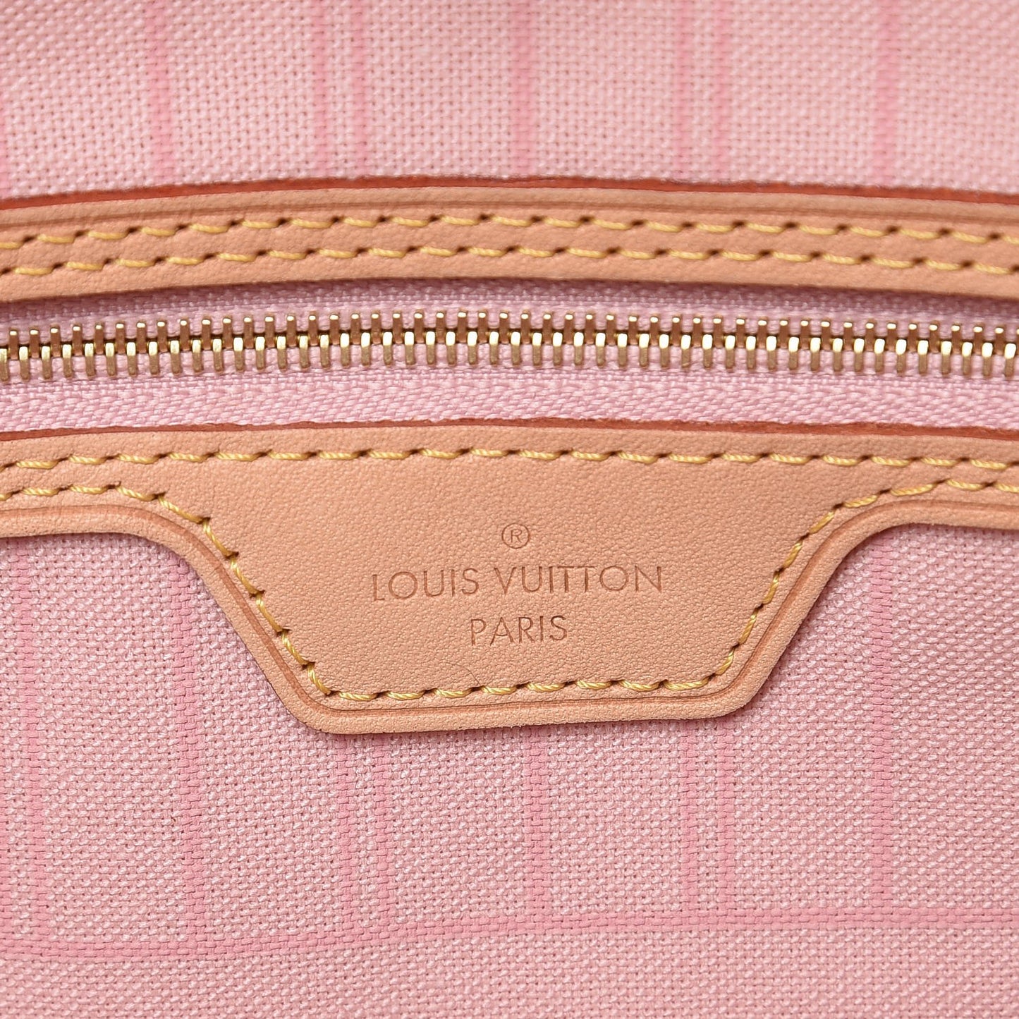 Damier Azur Neo Neverfull MM Rose Ballerine
