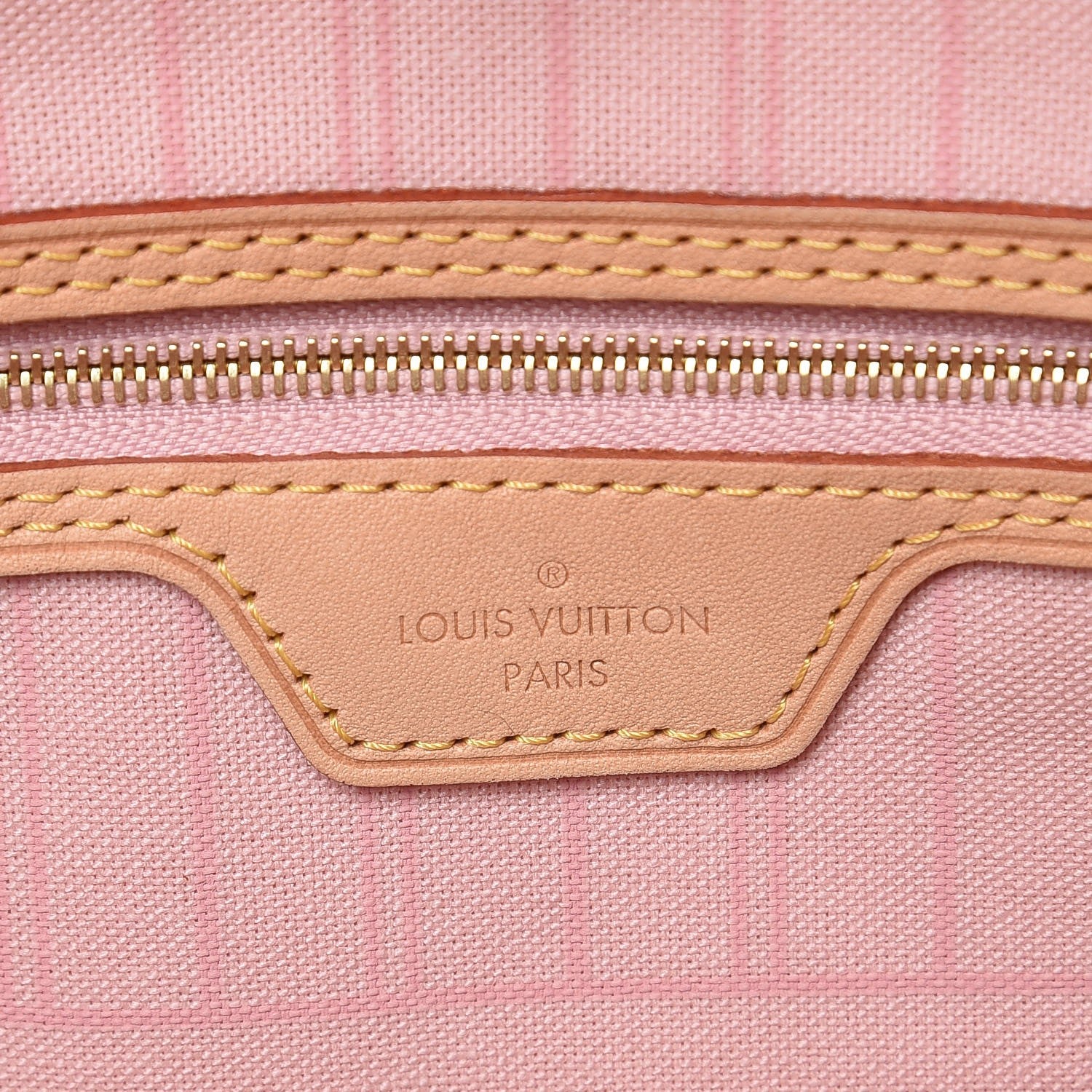 Louis Vuitton Damier Azur Neo Neverfull MM Rose Ballerine 7 of 11
