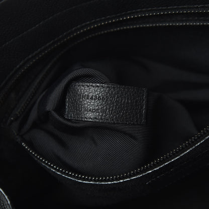 Saint Laurent Grained Calfskin Small Cabas Rive Gauche Black 7 of 14
